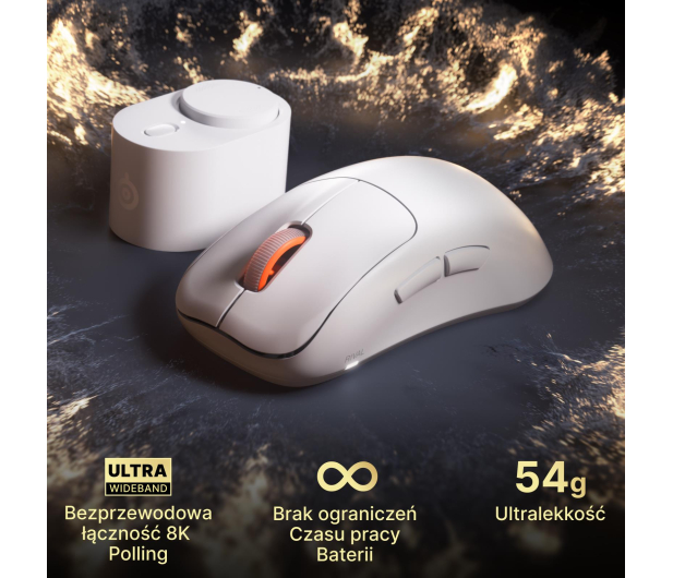 SteelSeries Rival Pro biała - 1593780 - zdjęcie 8
